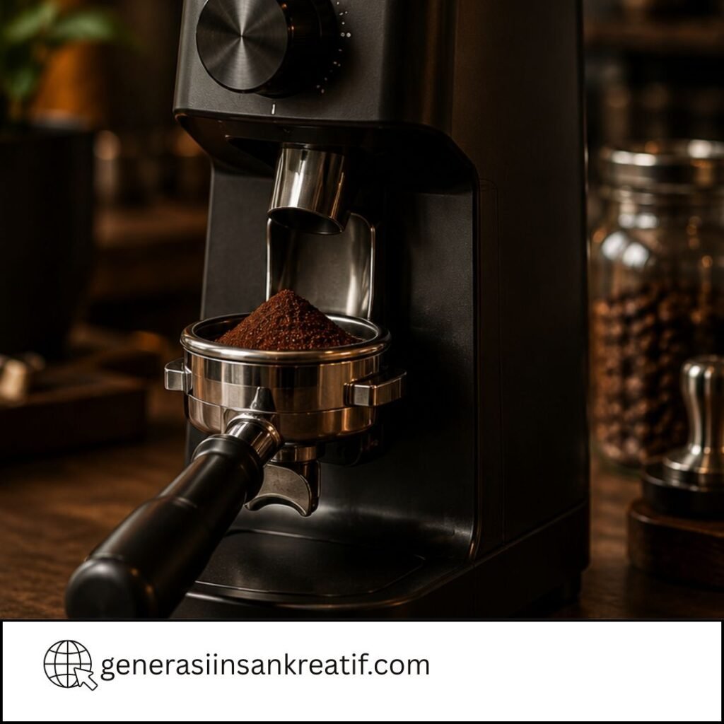 Menyajian Kopi Espresso   Grinder