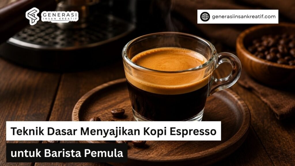 Menyajian Kopi Espresso