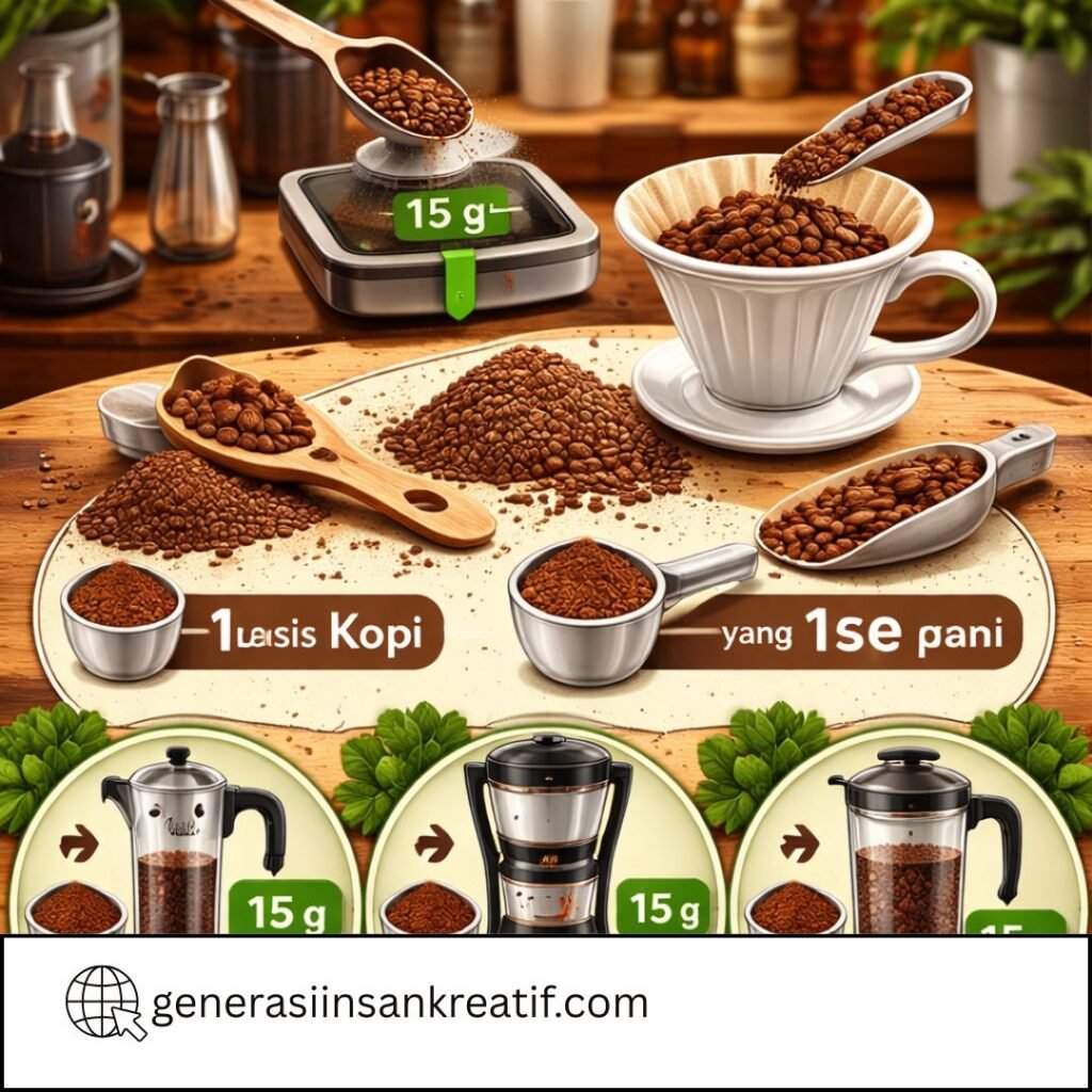 Menentukan Dosis Kopi yang Tepat