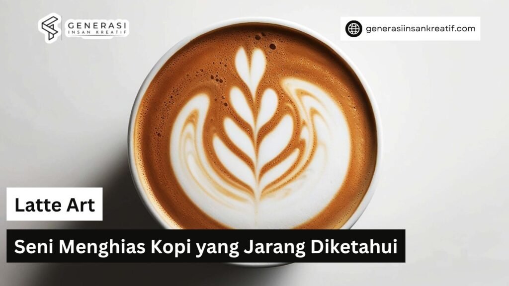 Latte Art Seni Menghias Kopi yang Jarang Orang Tau