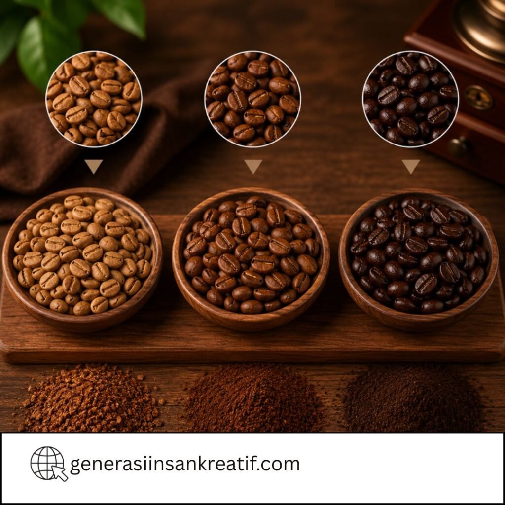 Rasio Kopi dan Hasil Ekstraksi generasiinsan